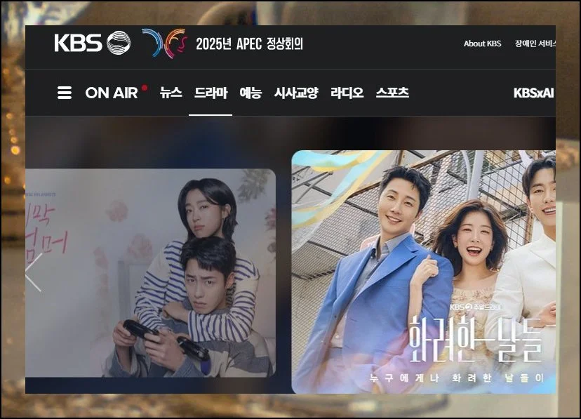 현재 방영 중인 프로그램 탐색 | 페이지 상단 카테고리에서 드라마 메뉴를 골라 보세요.